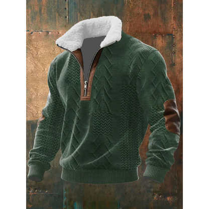 Ethan | Fleece Neck Jumper