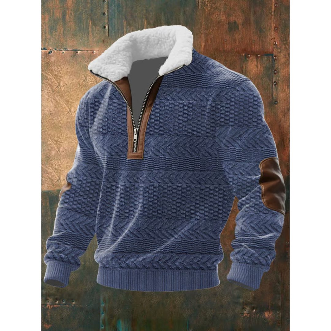 Ethan | Fleece Neck Jumper