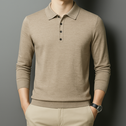 Savoni Wool Knit Polo