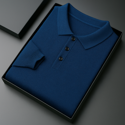 Savoni Wool Knit Polo