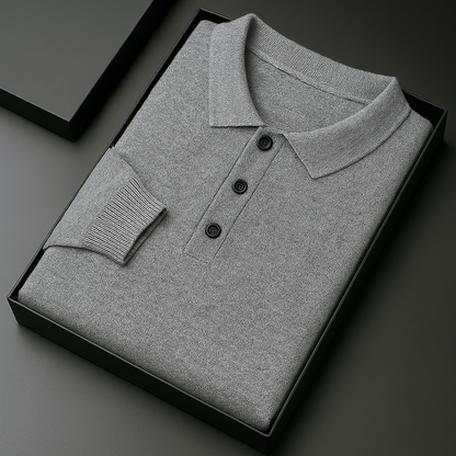 Savoni Wool Knit Polo