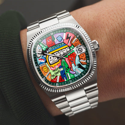 Bulova | Mural Verde
