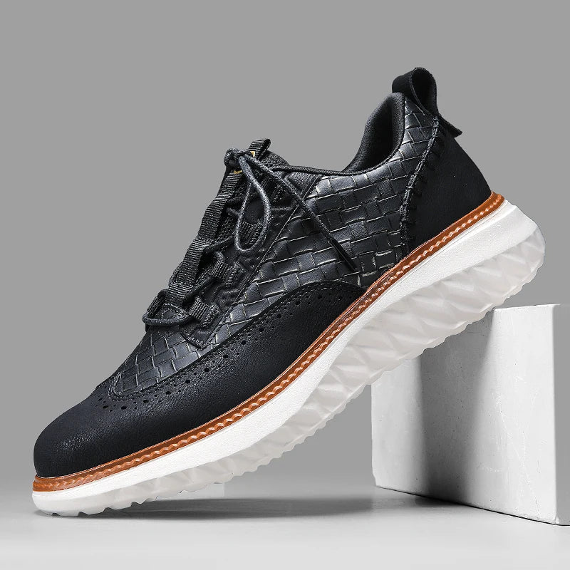 4GENTS | Ridge Leather Sneakers