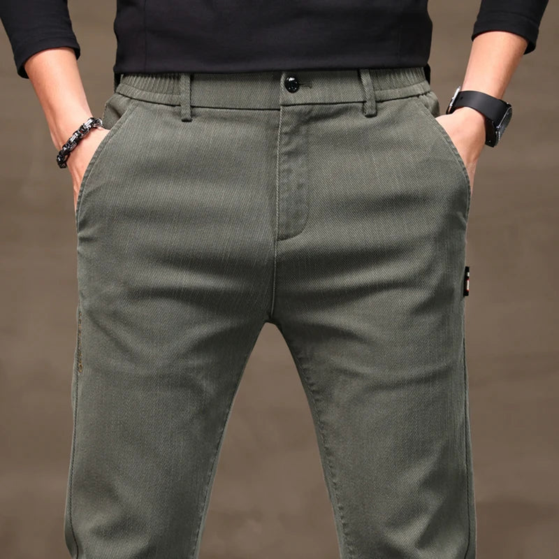 Savoni Slim Fit Trousers