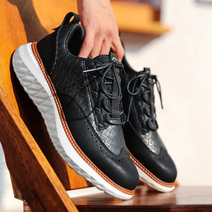 4GENTS | Ridge Leather Sneakers